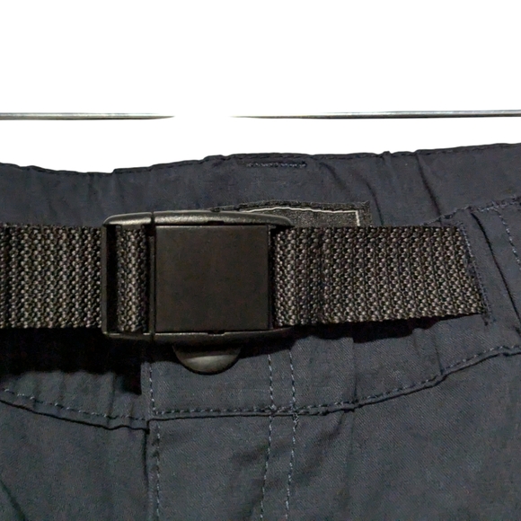 BC Clothing Men's Convertible Navy Blue Pant Size XLX32 Cargo Belted. - Picture 3 of 12